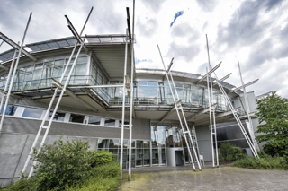 Het gebouw van IKT in Gelsenkirchen (Duitsland).